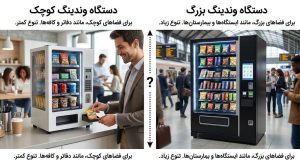 بهترین دستگاه وندینگ نوشیدنی و تنقلات چه ویژگیهایی دارد؟ 5 دستگاه وندینگ کوچک یا بزرگ؟